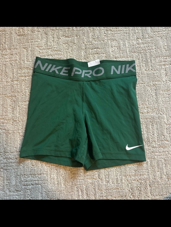 Nike Dark Green Athletic Shorts & Compression Trio - Picture 2 of 3
